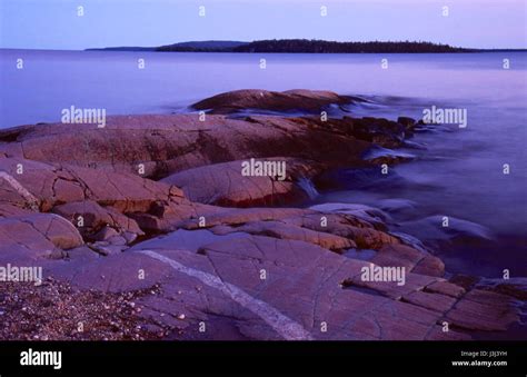 Lake Superior Nipigon Bay Ontario Canada 7 12 Stock Photo Alamy
