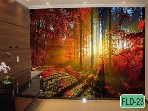 Papel De Parede Paisagens 3d Florestas 20 X 30 Fld 23 R 27000 Em