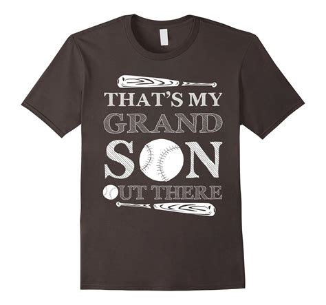 Thats My Grandson Out There Baseball T Shirt Grandma Grandpa Baseball
