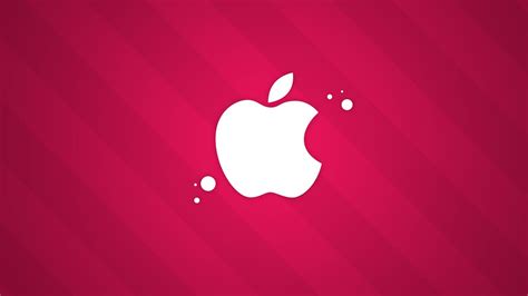 🥇 Pink Apple Logo Wallpaper 84503