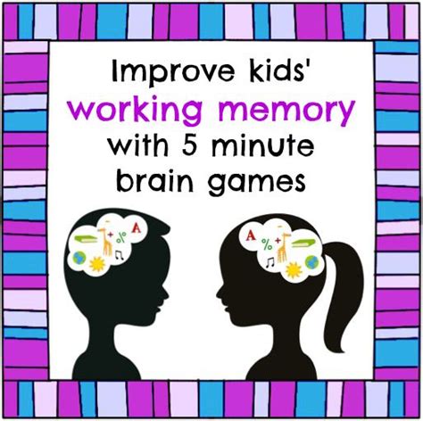 Truth For Teachers How Working Memory Games Can Improve Kids