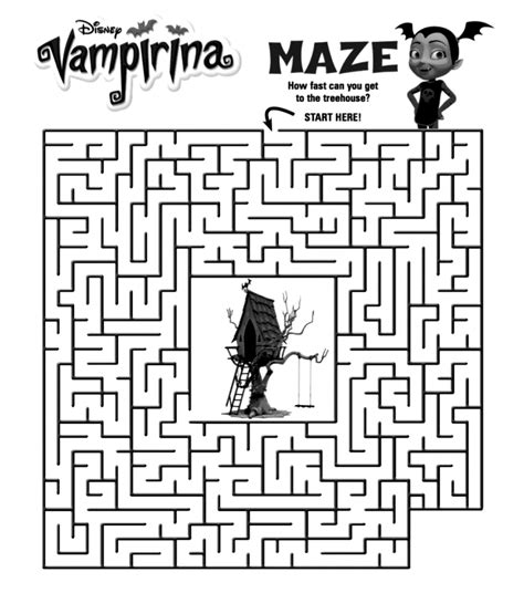 Download or print vampirina coloring pages for your children, let your kid spend time with advantage and please you with the art. Vampirina Maze Activity Sheet | Coloring pages, Coloring ...