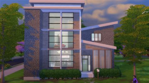Modern Townhouse By Rayanstar At Mod The Sims Sims 4 Updates