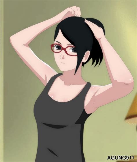 Sarada Uchiha Sarada Saradauchiha Uchiha Naruto Boruto