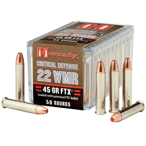 22 Magnum 22 Wmr Hornady Critical Defense