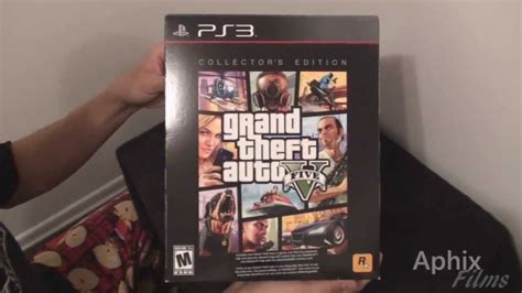 Gta 5 Collectors Unboxing Youtube