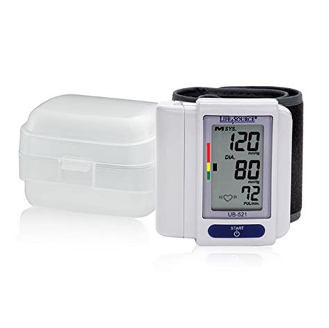 Lifesource Digital Wrist Blood Pressure Monitor Ub 521cn Best Buy