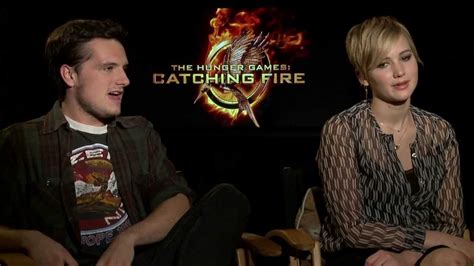 The Hunger Games Catching Fire Interviews Jennifer Lawrence Liam