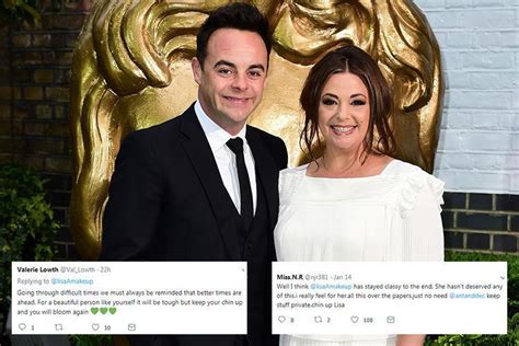 Ant Mcpartlins Wife Lisa Armstrong Hoping For Better Times Ahead As She Likes Supportive