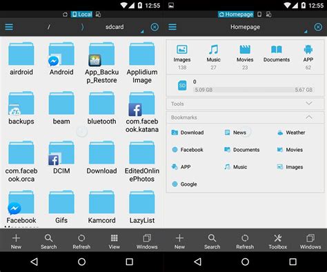 Android File Explorer Windows Jascamp