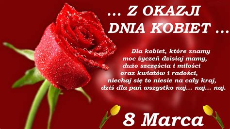 Dziś, gdy składam ci życzenia z okazji dnia matki, chcę powiedzieć ci, jak bardzo jestem za to wszystko wdzięczny. Życzenia z okazji Dnia Kobiet - Urząd Miejski w Byczynie