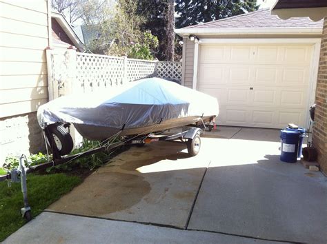 Pontoon boat covers small pontoon boats pontoon boating boating tips ski boats motor boats boat cover support pontoon boat accessories boat storage. Fourtitude.com - DIY: Boat Cover (or tarp) Support | Diy ...