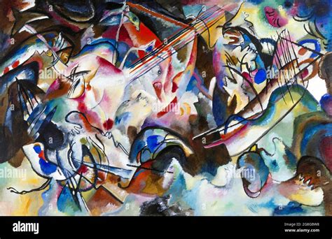 Peinture Kandinsky Composition Vi De Wassily Kandinsky 1866 1944