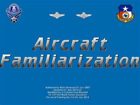 Ppt Aircraft Familiarization Powerpoint Presentation Free Download
