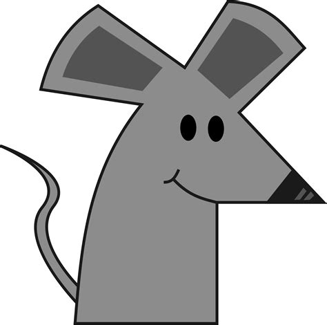 Clipart Cute Smiling Cartoon Mouse
