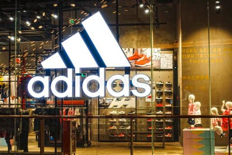Adidas Logo Sports Retail Shop Window Front Editorial Image Image Of