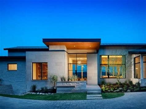 Single Storey Modern House Design With Floor Plan Inspiring Home Design Idea