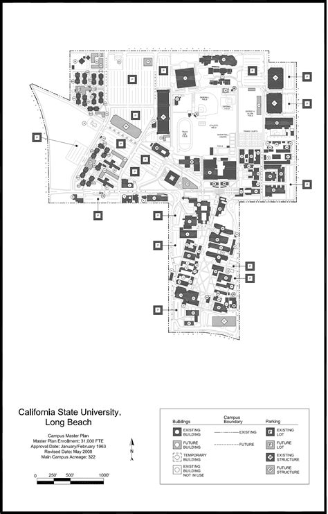 Cal State Long Beach Campus Map