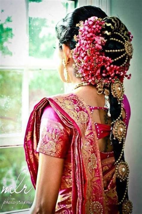 Looking for hair style inspiration for the big day? Latest Indian Bridal Wedding Hairstyles Trends 2018-2019 Collection