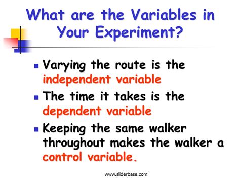 It depends on what happens to other variables in the experiment. Scientific Method - Presentation Biology