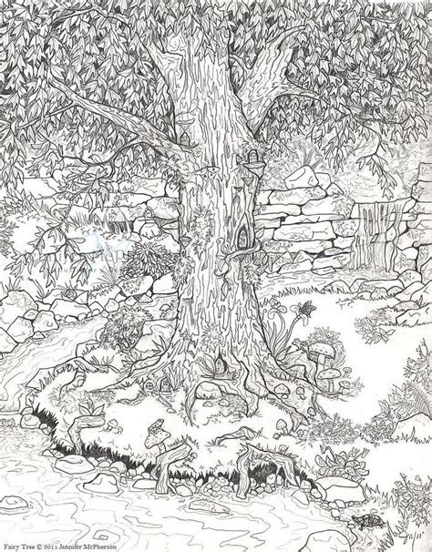 Detailed fairy coloring pages for adults. FAIRY GARDEN COLORING PAGE. For the little ones and grown ...