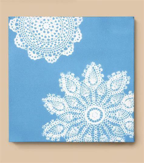 30 Doily Crafts With Vintage Doilies Doily Art Doilies Crafts Stencils