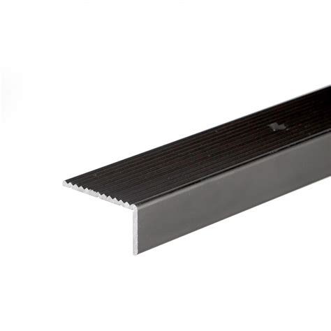 Anodised Aluminium Anti Non Slip Stair Edge Nosing Trim 900mm X 20mm X 40mm A33 Ebay
