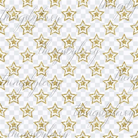 12 Gold Glitter Star Overlay Images Transparent Png 300 Dpi Etsy