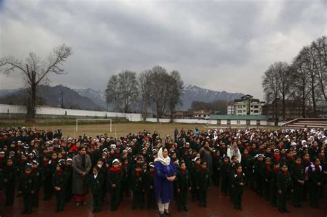 Postcards From Kashmir Valley Schools Reopen After 3 Month Winter