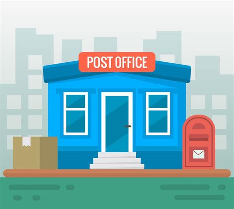 Post Office 217309 Vector Art At Vecteezy