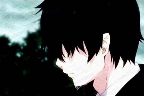 I keep watching animes where i'm like; anime boy in rain | Anime boy crying, Anime crying, Anime boy
