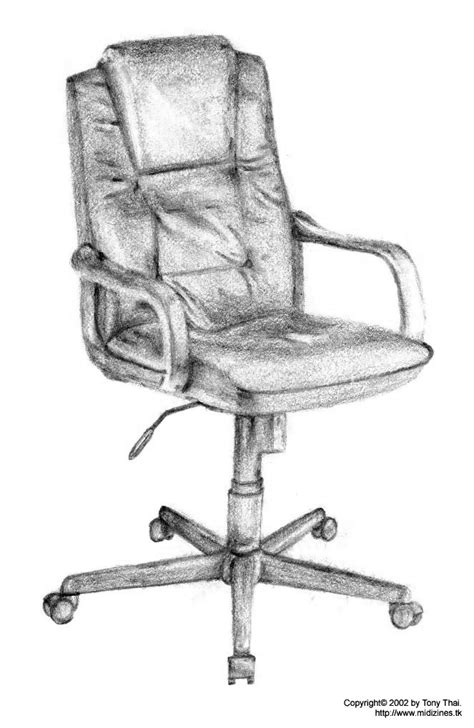 Chair drawing by midiman on DeviantArt