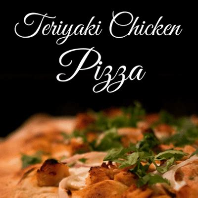 Each garlic and onion powders. Rachael Ray: Teriyaki Chicken Pizza + Carbonara Burger Recipe