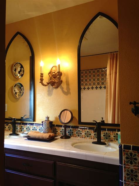 Shiplap spanish bathroom woodwork solutions. Spanish bathroom by Killeen Assoc in San Luis Obispo, CA