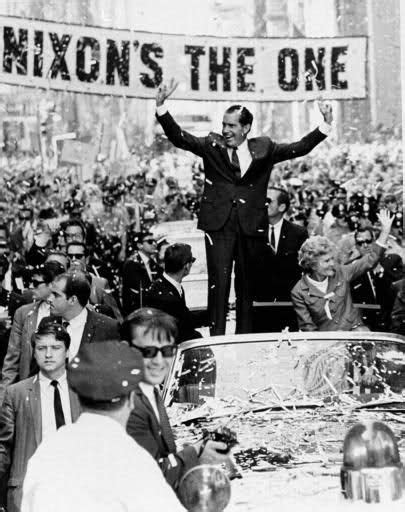 Richard M Nixon Wins Presidential Election Nov 5 1968 1960s Pop Culturenews Pinterest