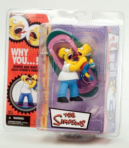 Homer And Bart Why You Mcfarlane The Simpsons Series 1 Action