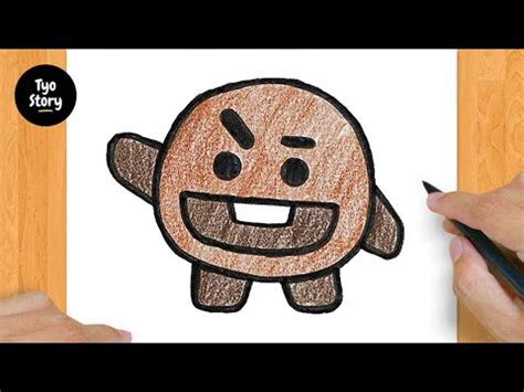 How To Draw A Shooky Bt Easy Drawing Tutorial Youtube