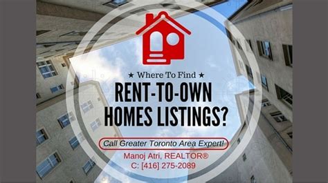 The rent a room scheme is an optional scheme open to owner occupiers or tenants who let out furnished accommodation to a lodger in their main home. Best Rent To Own Homes Toronto Ontario CA - Buy GTA Real ...