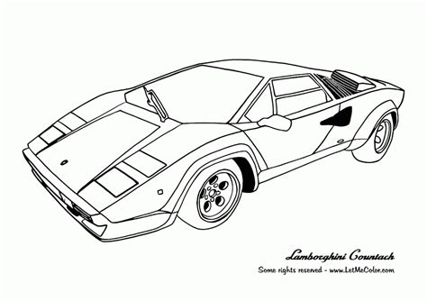 Lamborghini Coloring Sheets - Coloring Home