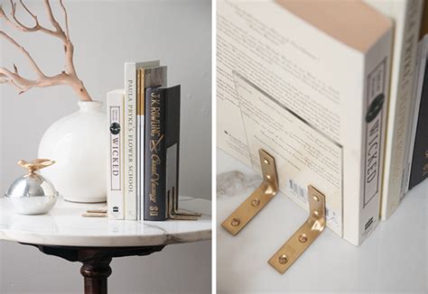 Lucite Bookend Diy Earnest Home Co
