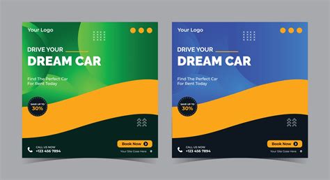 Drive your dream car social media, car rent , auto motive social media