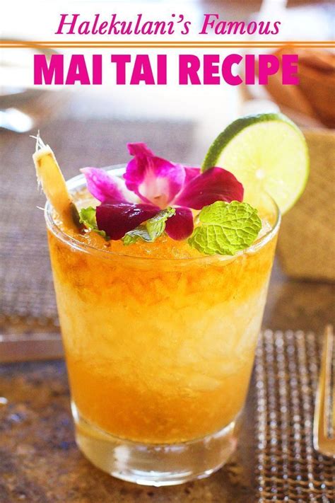 The Best Mai Tai Recipe Mai Tai Recipe Pumpkin Recipes Dinner