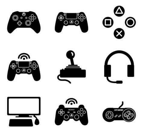 The Different Types Of Video Game Controllers And Games Consoles All