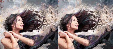 Turn A Photo Into A Dramatic Oil Painting Photoshop Lady