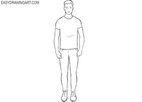 How To Draw A Human Easy Easy Drawing Art Human Drawing Human Body