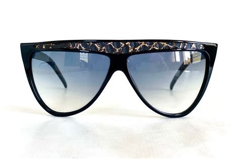 Vintage 1980s Laura Biagiotti T43 Sunglasses New Old Stock Made In Italy