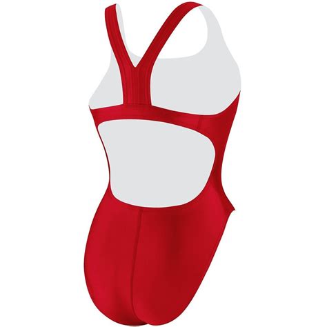 Speedo Solid Super Pro Youth Prolt Red Girls Swimwear