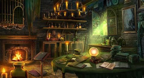 Related Image Witch Room Interior Concept Art Fantasy Art Landscapes