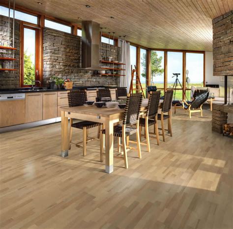 From the forest provides an option for natural engineered wood flooring that takes your home and the environment's sustainability into consideration. Kahrs Beech Viborg Engineered Wood Flooring