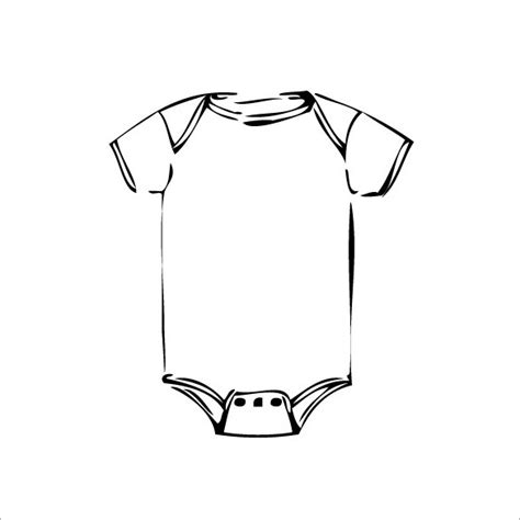 Baby Onesie Vector At Free For Personal Use Baby